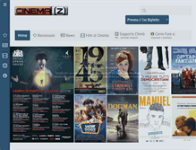 Tablet Screenshot of cinemaz.com